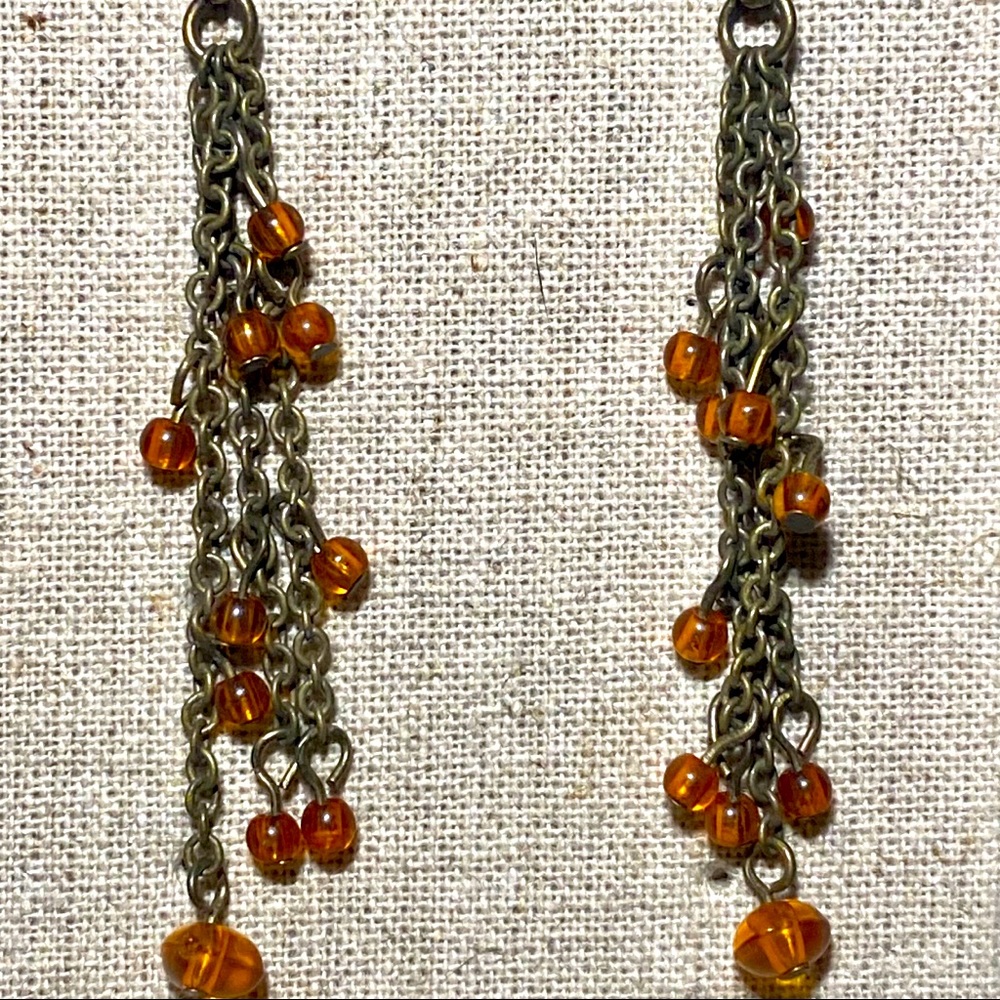 Orange Dangle Earrings 🔥 3 for $20